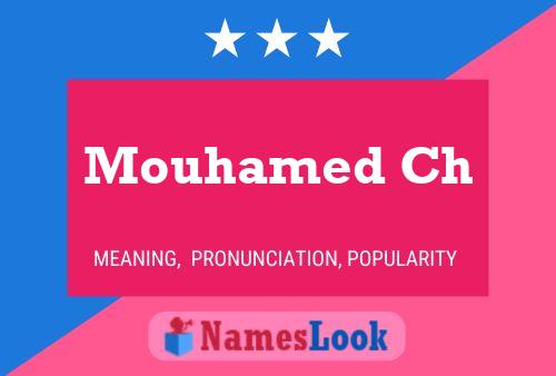 Mouhamed Ch Name Poster