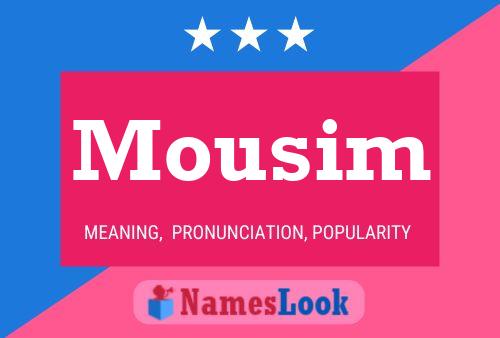 Mousim Name Poster