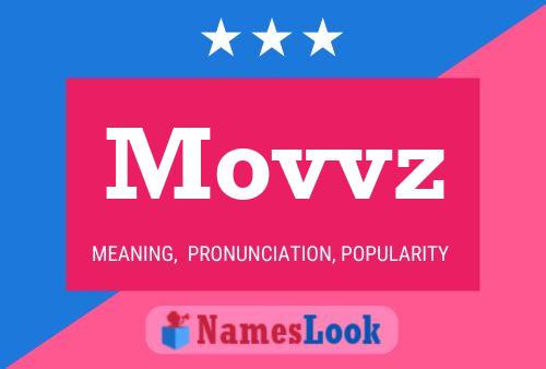 Movvz Name Poster