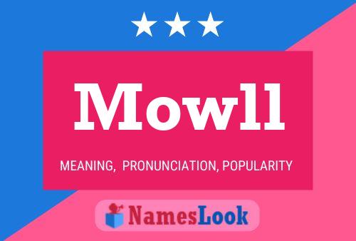 Mowll Name Poster