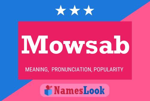 Mowsab Name Poster