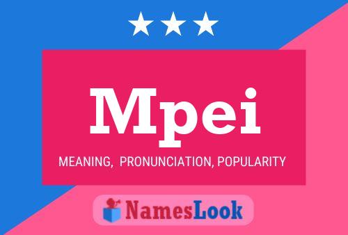 Mpei Name Poster