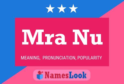 Mra Nu Name Poster