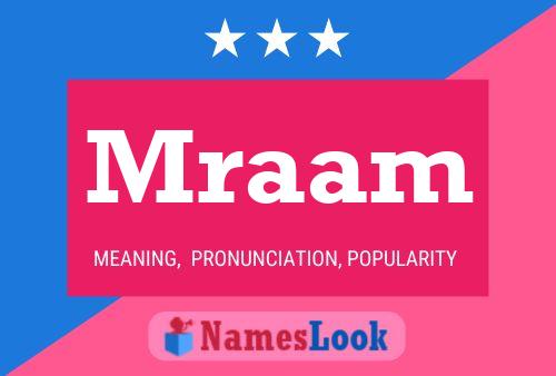 Mraam Name Poster