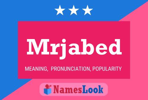 Mrjabed Name Poster