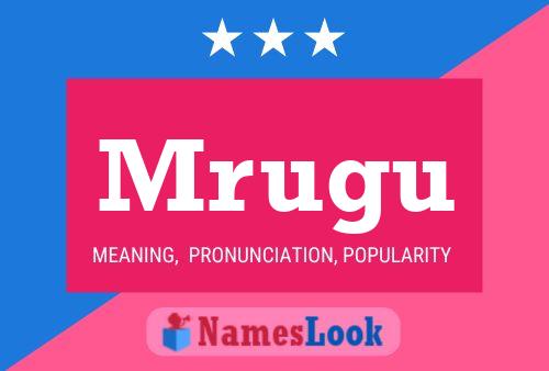 Mrugu Name Poster