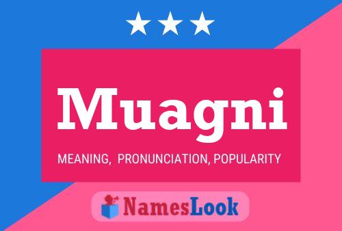 Muagni Name Poster