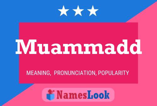 Muammadd Name Poster