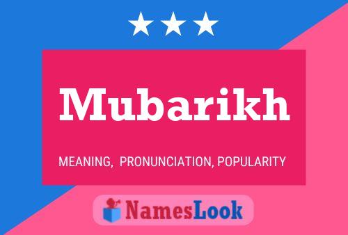 Mubarikh Name Poster