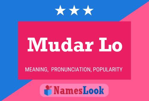 Mudar Lo Name Poster