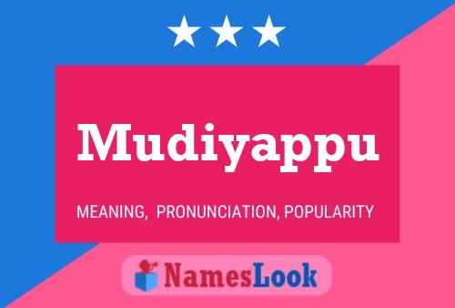 Mudiyappu Name Poster