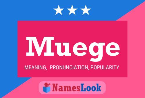 Muege Name Poster