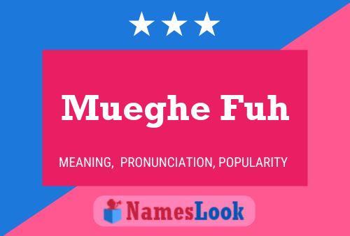 Mueghe Fuh Name Poster