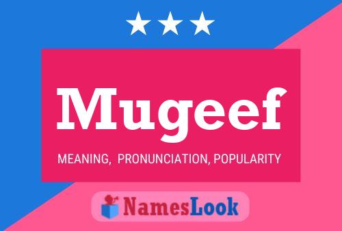 Mugeef Name Poster