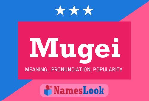 Mugei Name Poster