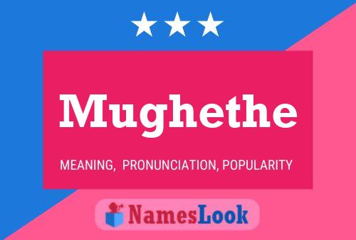 Mughethe Name Poster