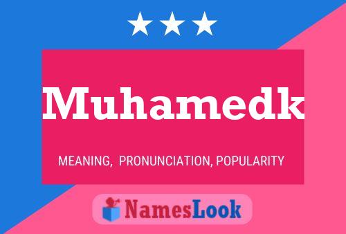 Muhamedk Name Poster