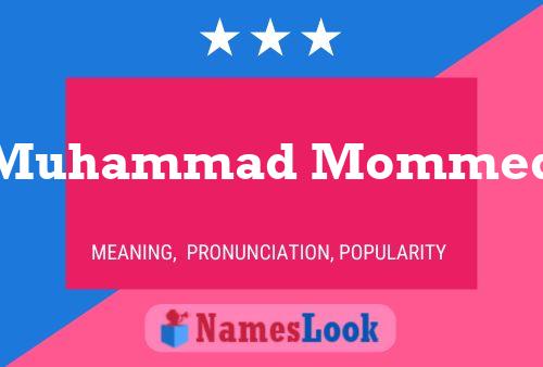 Muhammad Mommed Name Poster