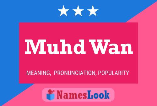 Muhd Wan Name Poster