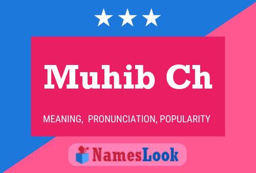 Muhib Ch Name Poster