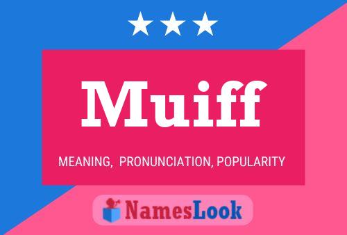 Muiff Name Poster