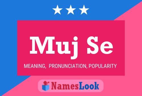 Muj Se Name Poster