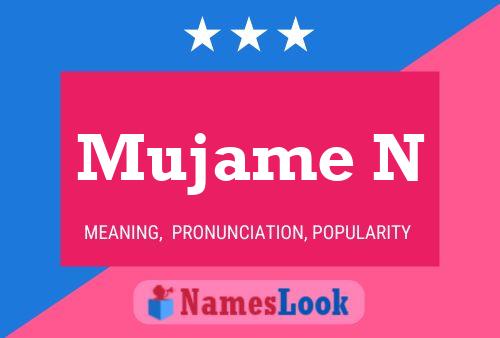 Mujame N Name Poster