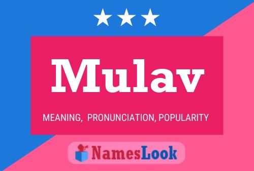 Mulav Name Poster