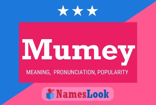 Mumey Name Poster