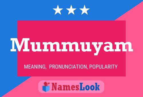 Mummuyam Name Poster