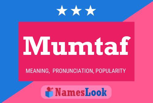 Mumtaf Name Poster