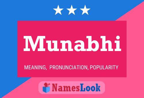 Munabhi Name Poster