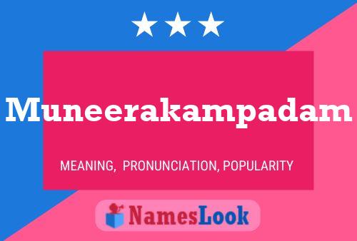 Muneerakampadam Name Poster