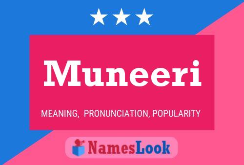 Muneeri Name Poster