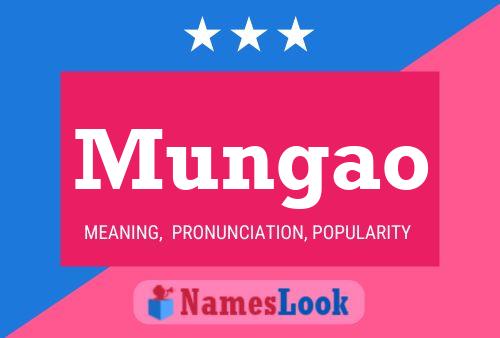 Mungao Name Poster