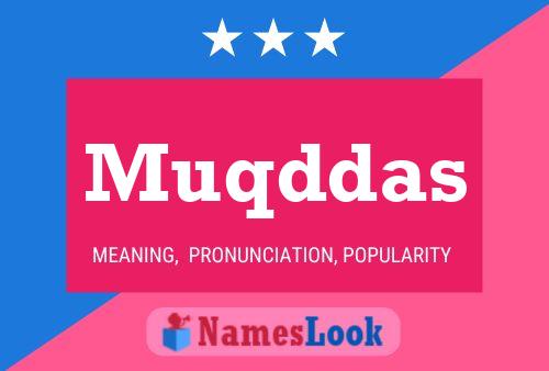 Muqddas Name Poster