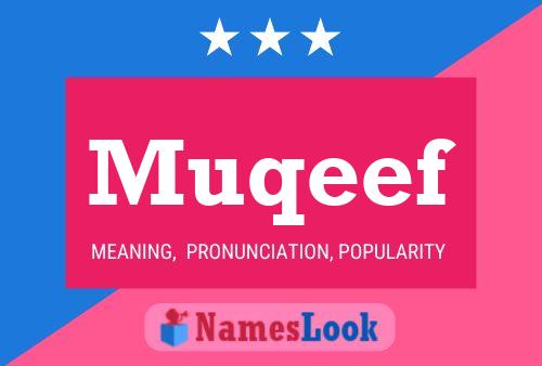 Muqeef Name Poster