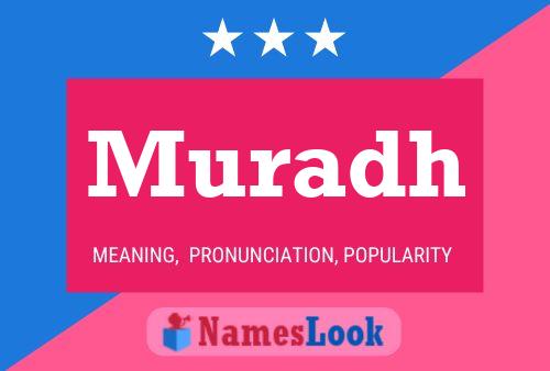 Muradh Name Poster