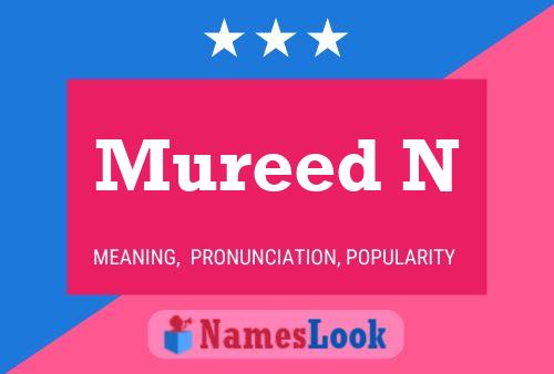 Mureed N Name Poster