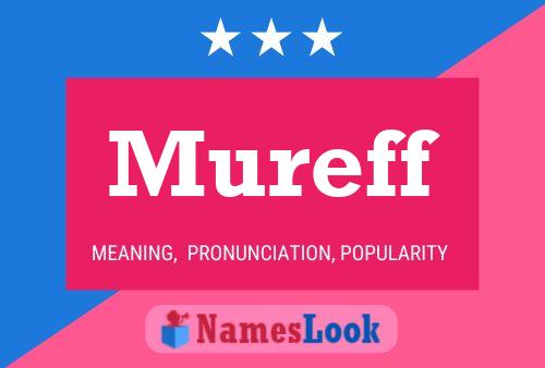 Mureff Name Poster