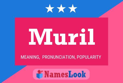 Muril Name Poster