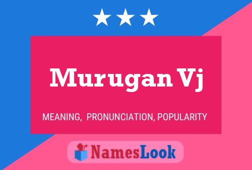 Murugan Vj Name Poster