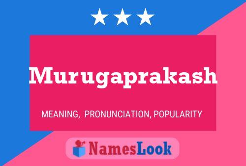 Murugaprakash Name Poster