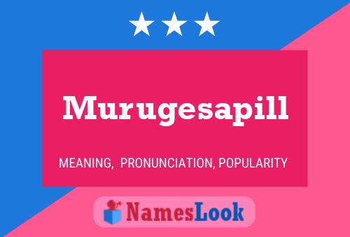 Murugesapill Name Poster