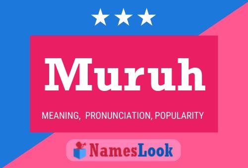 Muruh Name Poster