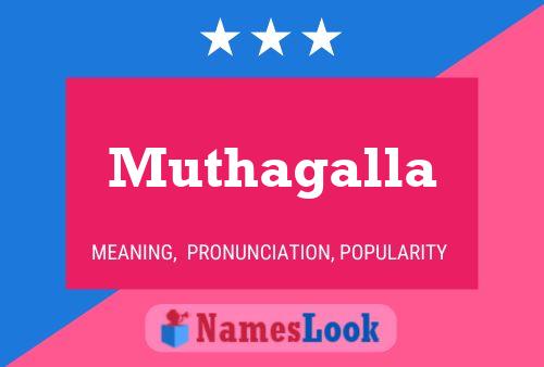 Muthagalla Name Poster