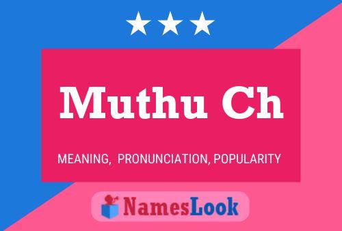 Muthu Ch Name Poster