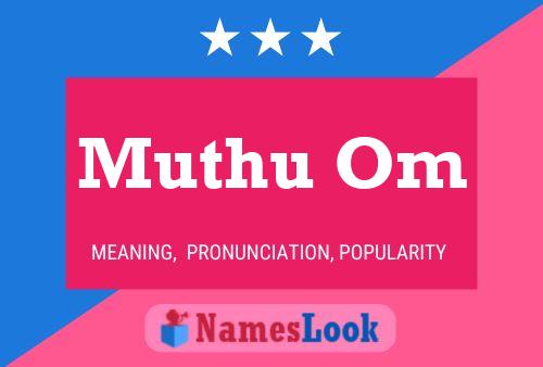 Muthu Om Name Poster