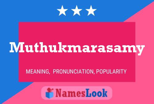 Muthukmarasamy Name Poster