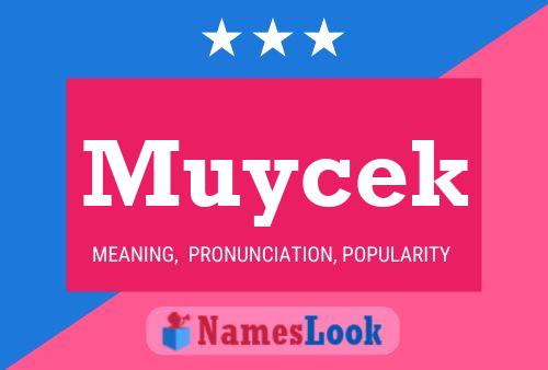 Muycek Name Poster